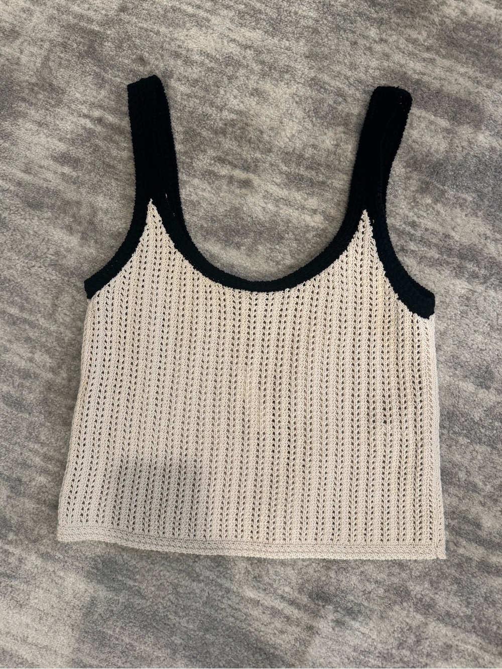 NWT Madewell Open Stitch Knit Sweater Tank (XS)